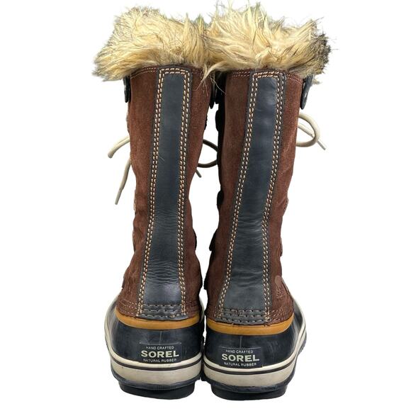 Sorel Women’s Joan Of Arctic Brown Winter Boots Size US 7 - Picture 8 of 11